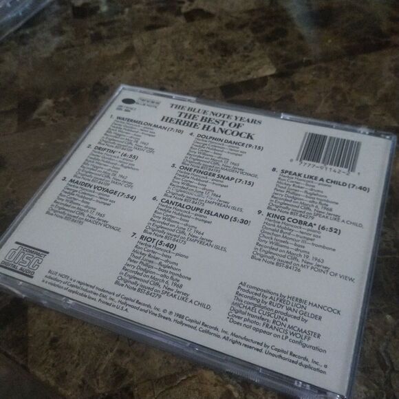 Hancock, Herbie : Best of CD - Picture 4 of 4